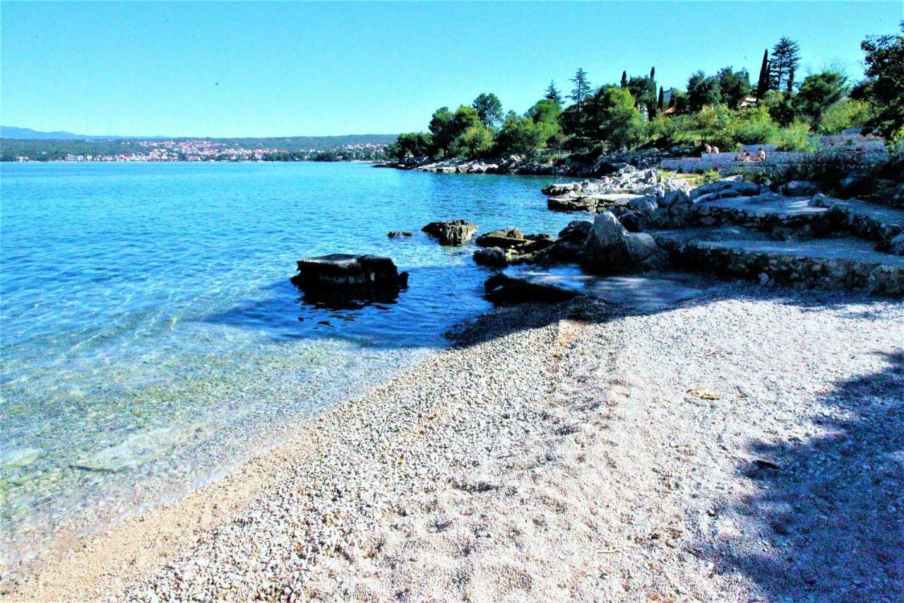 Villa Summer Dream With Heated Pool, Sauna And Jacuzzi Malinska Exterior foto