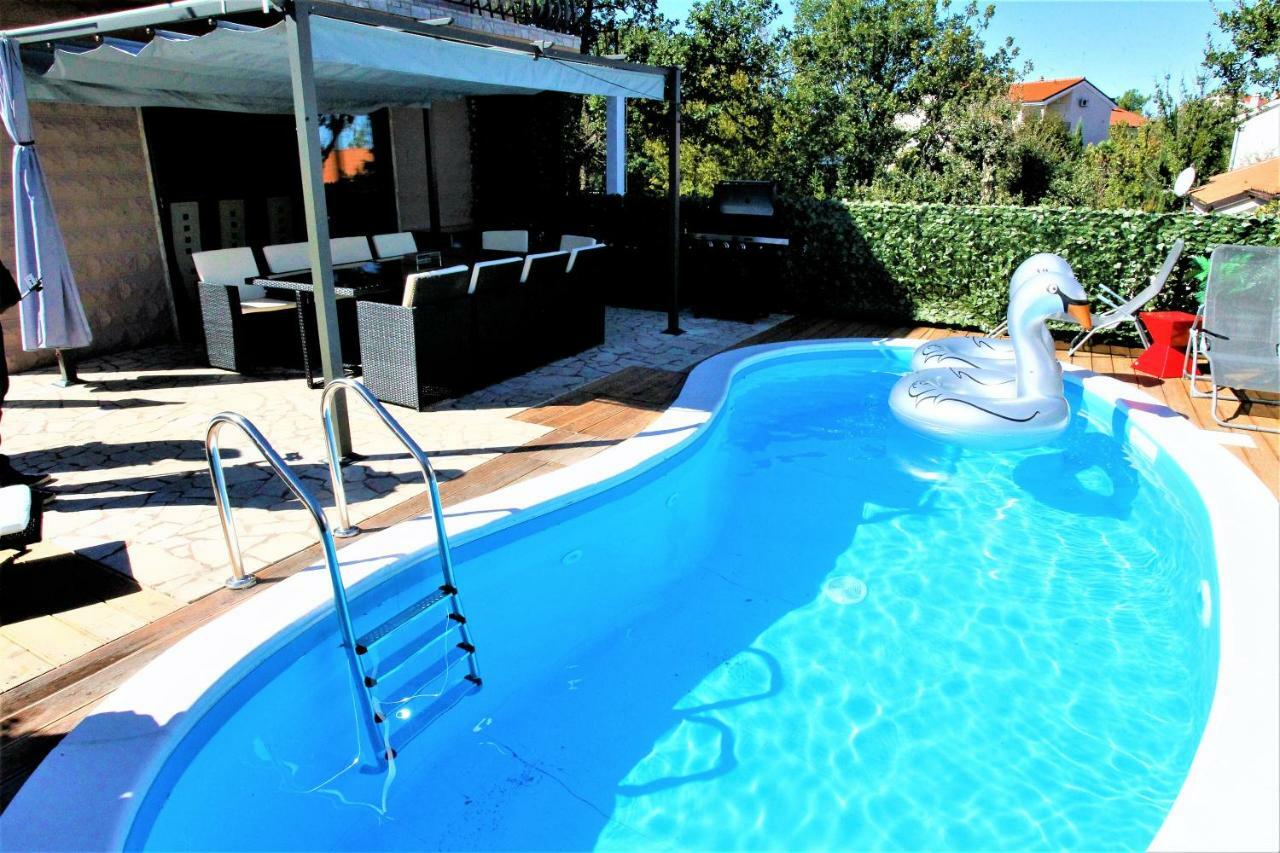 Villa Summer Dream With Heated Pool, Sauna And Jacuzzi Malinska Exterior foto